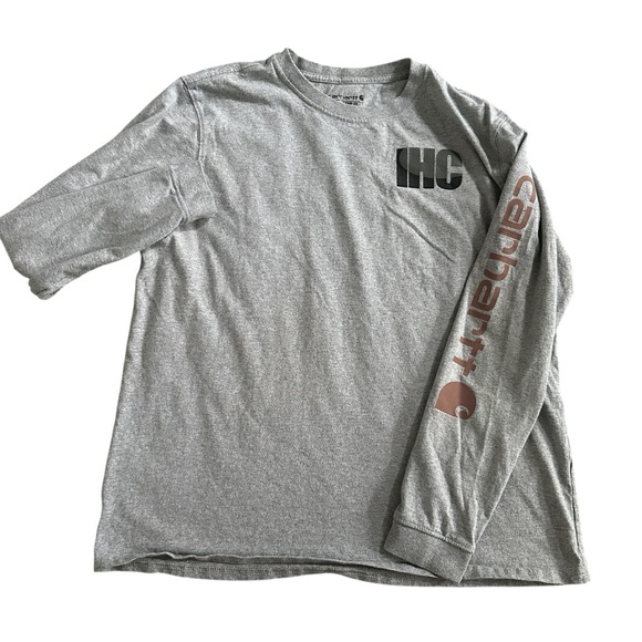 Carhartt IHC Loose Fit Long Sleeve Tee Shirt Womens Large - Picture 1 of 5